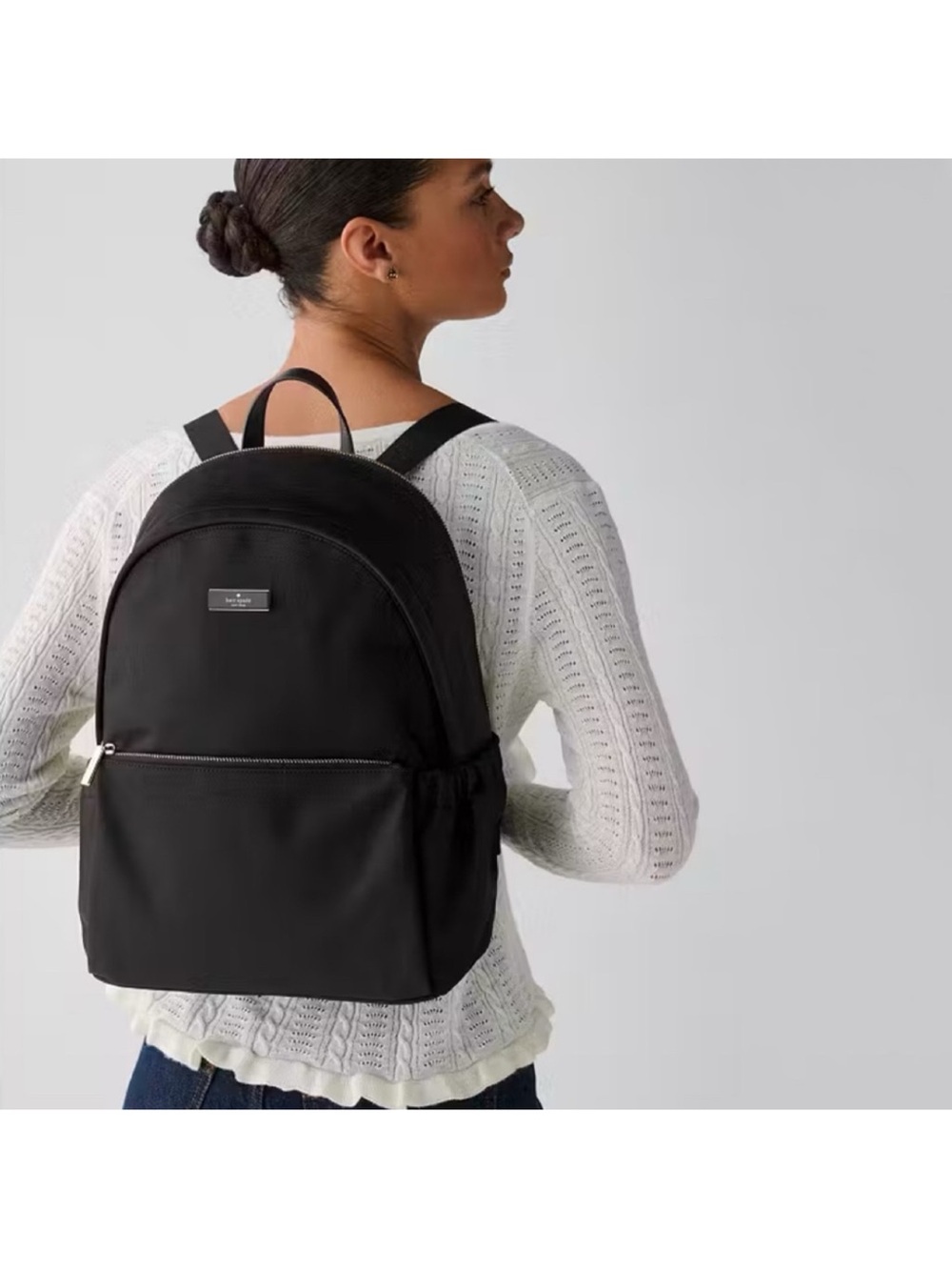 Kate Spade New York Carter Nylon Large Dome Backpack - Picture 5 of 5
